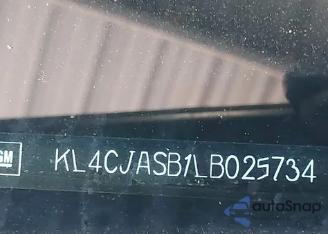 2020 Buick Encore Fwd Preferred из США, поврежденный, VIN KL4CJASB1LB025734